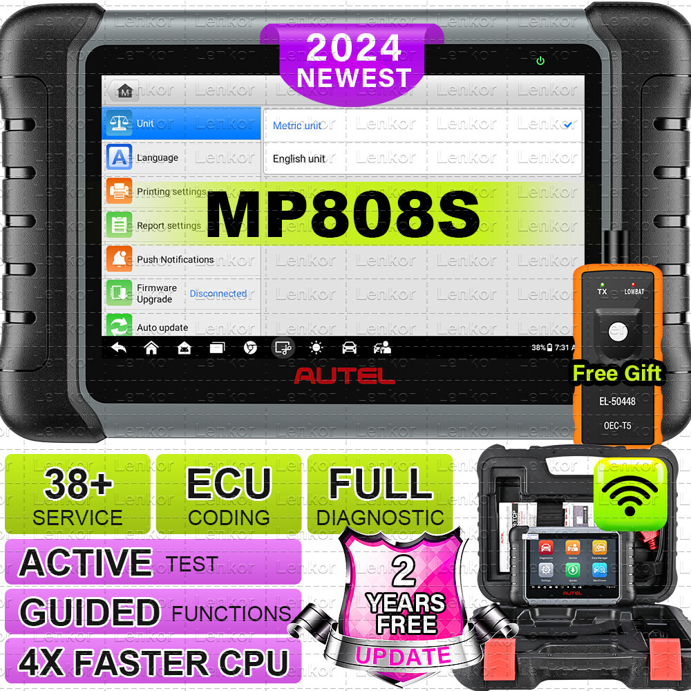 2024 AUTEL MaxiPRO MP808S Professional Scanner Diagnostic Tool PK MaxiDAS DS808