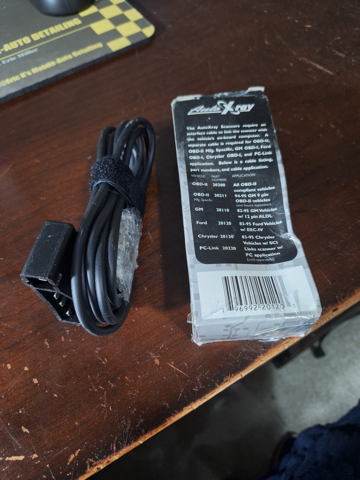 NEW AUTOXRAY OBDII 20200 GENERIC Cable + FORD 20120 OBD2 Diagnostic Code Scanner