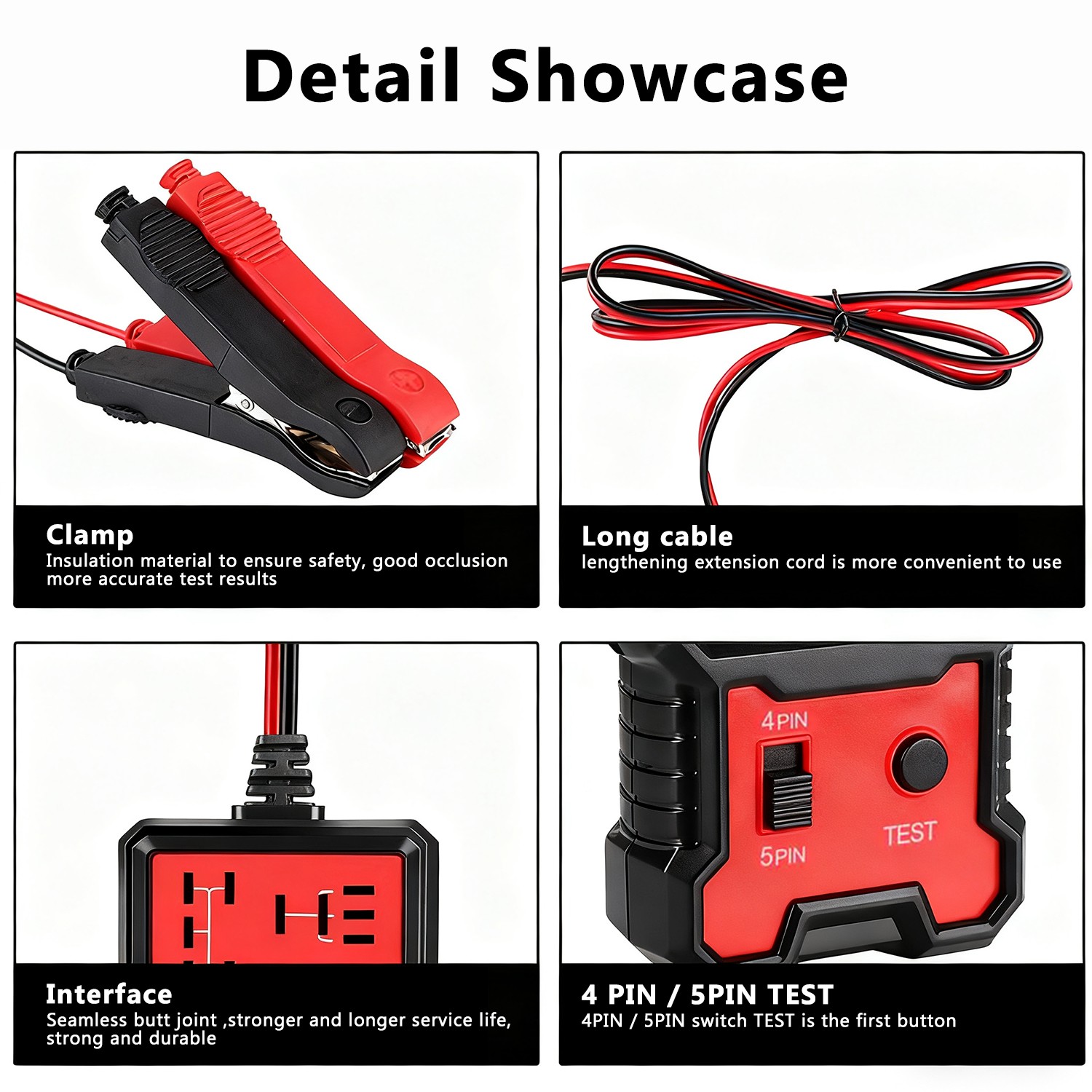 12V Automotive Relay Tester – Universal Electronic Relay Diagnostic Tool For Car