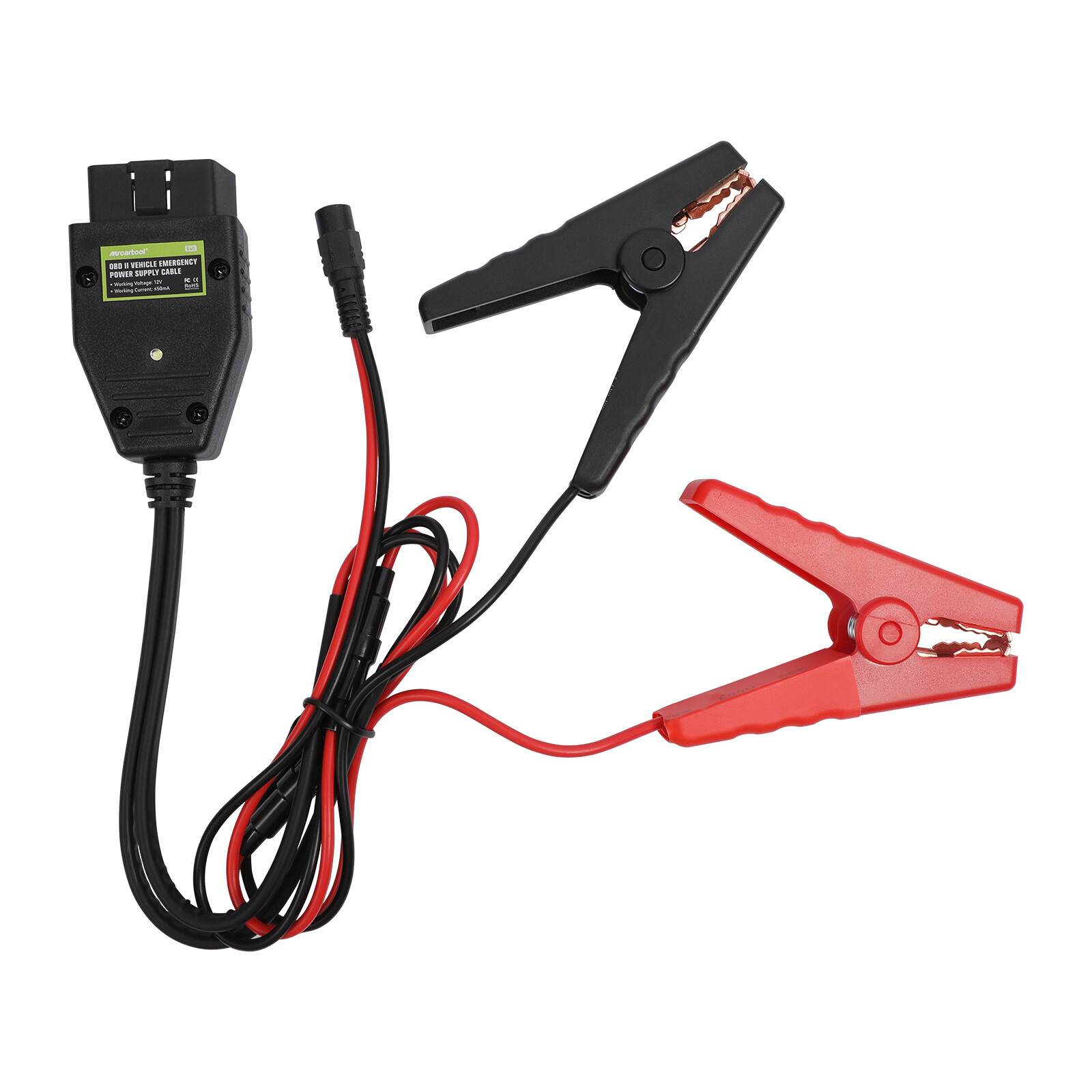 OBD2 ECU Emergency Power Supply Cable Memory Saver Car Battery Replacement Tool