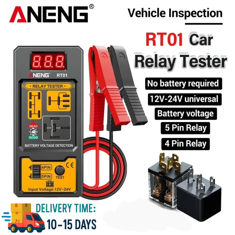 ANENG Universal Car Relay Tester Voltage Tester RT01 11-25V ar Battery