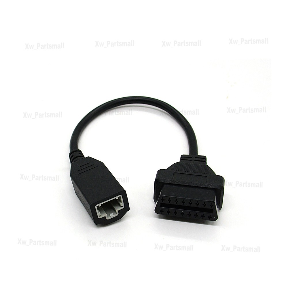 OBD1 Male to OBD2 Female 16 Pin Connector Adapter Cable Diagnostic Cable 1Pcs