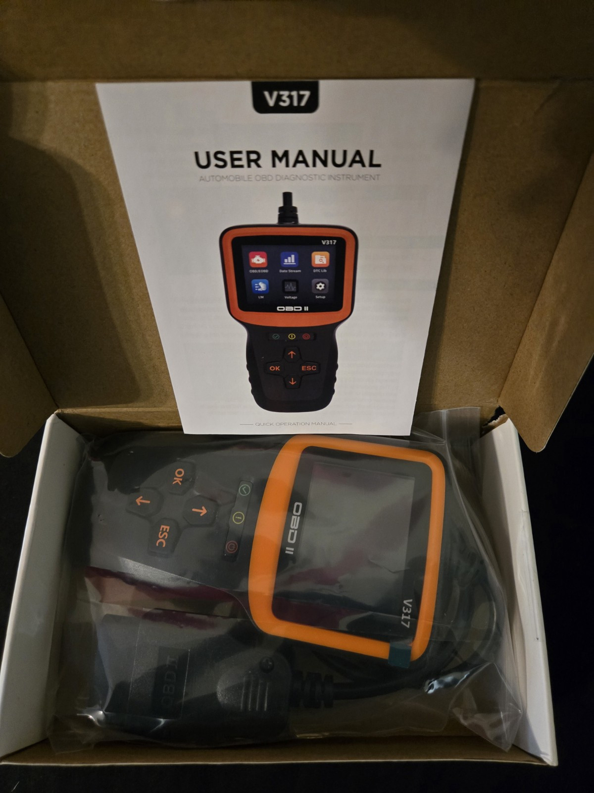 2023 version v317 obd2 scanner automotive professional tool diagnostic Vehicle