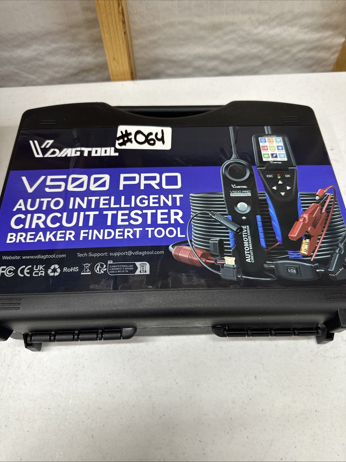 V500PRO 2in1 Power Circuit Probe Analyzer Fuel Injector Test Wire Breaker Finder