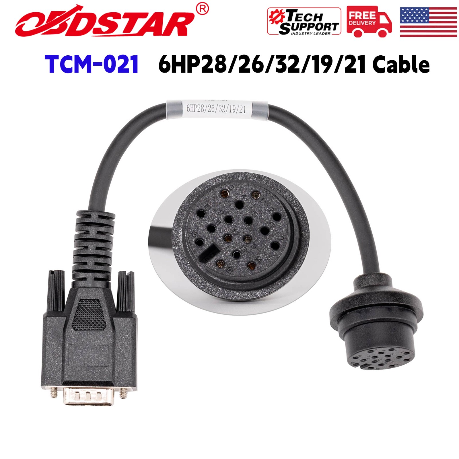 OBDSTAR TCM-021 Used for 6HP28/ P26/P32/P19/P21 gearbox mileage repair/ECU clone
