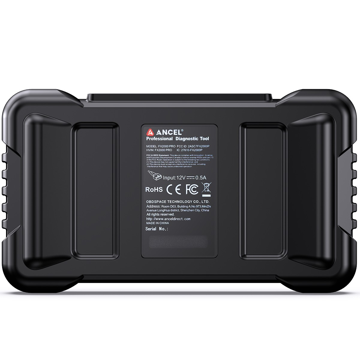 ANCEL FX2000 PRO Car OBD2 Scanner Reader ABS SRS Code Reader Engine Auto VIN