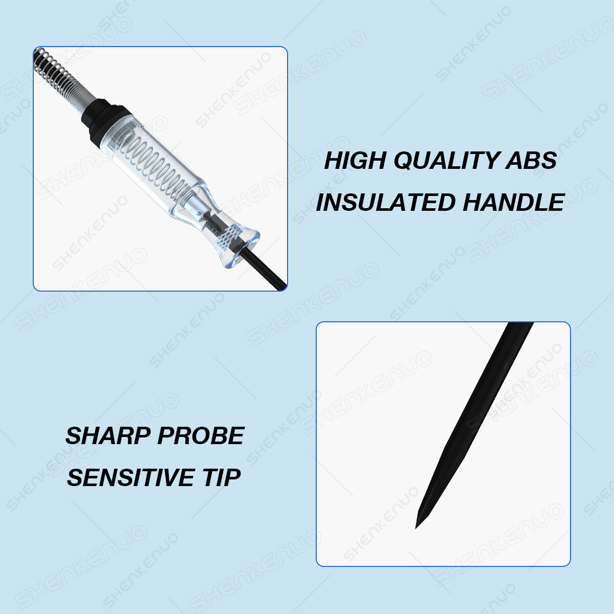 Test Light Car Circuit Tester Probe 6- 24V Voltage Continuity Tester Car Tuck