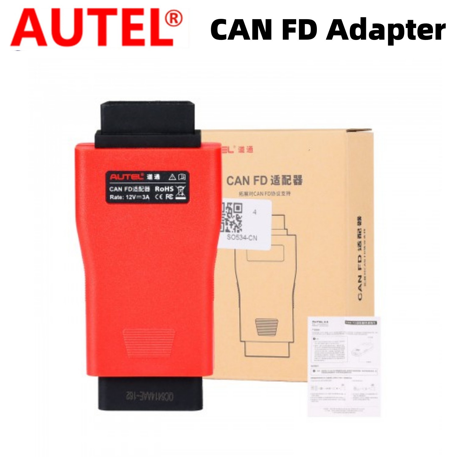 AUTEL CAN FD Adapter Diagnostic Support CAN FD Protocol Compatible with AutelVCI