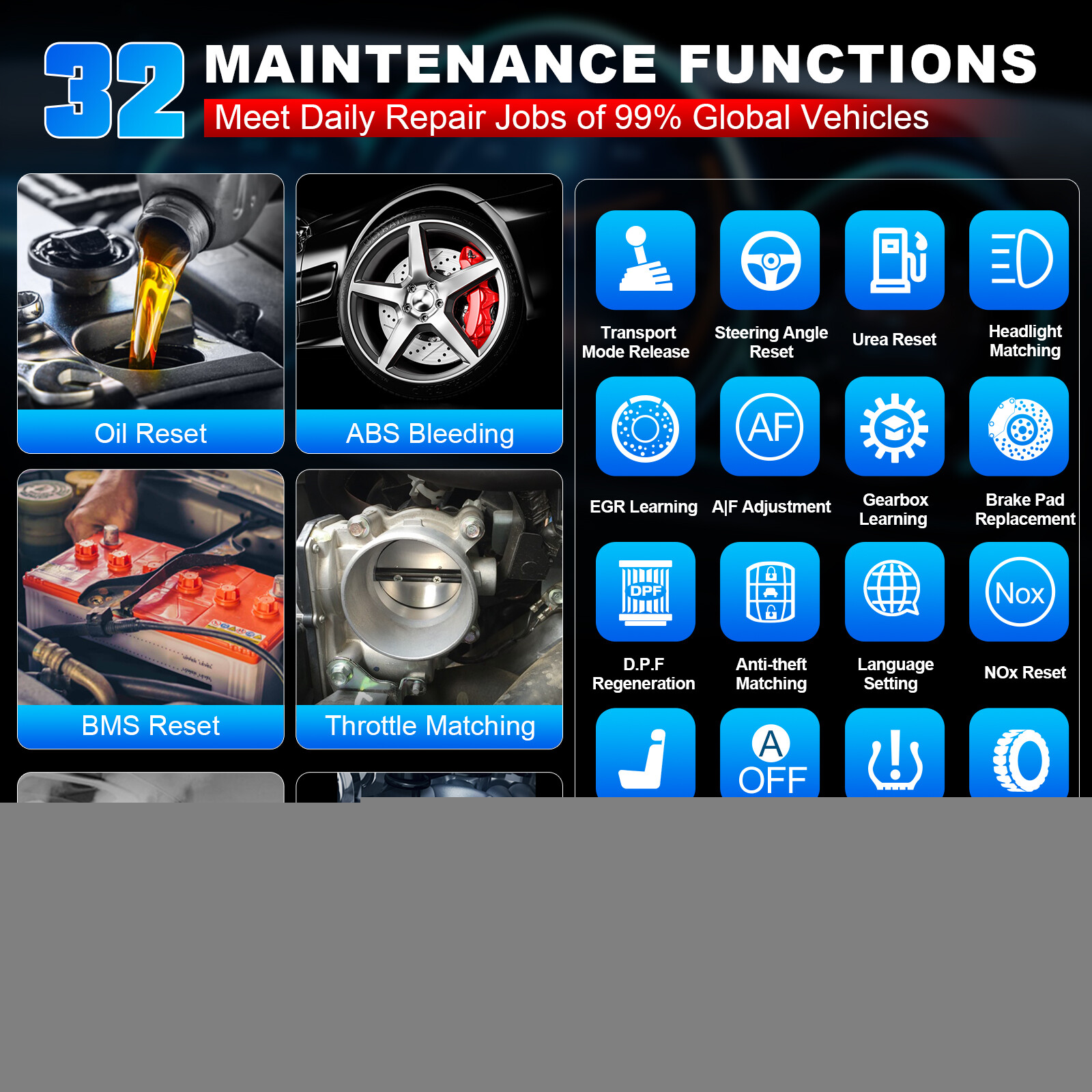 2025 LAUNCH X431 CRP919E Lite All System Car Diagnostic Scanner Tool DPF SRS