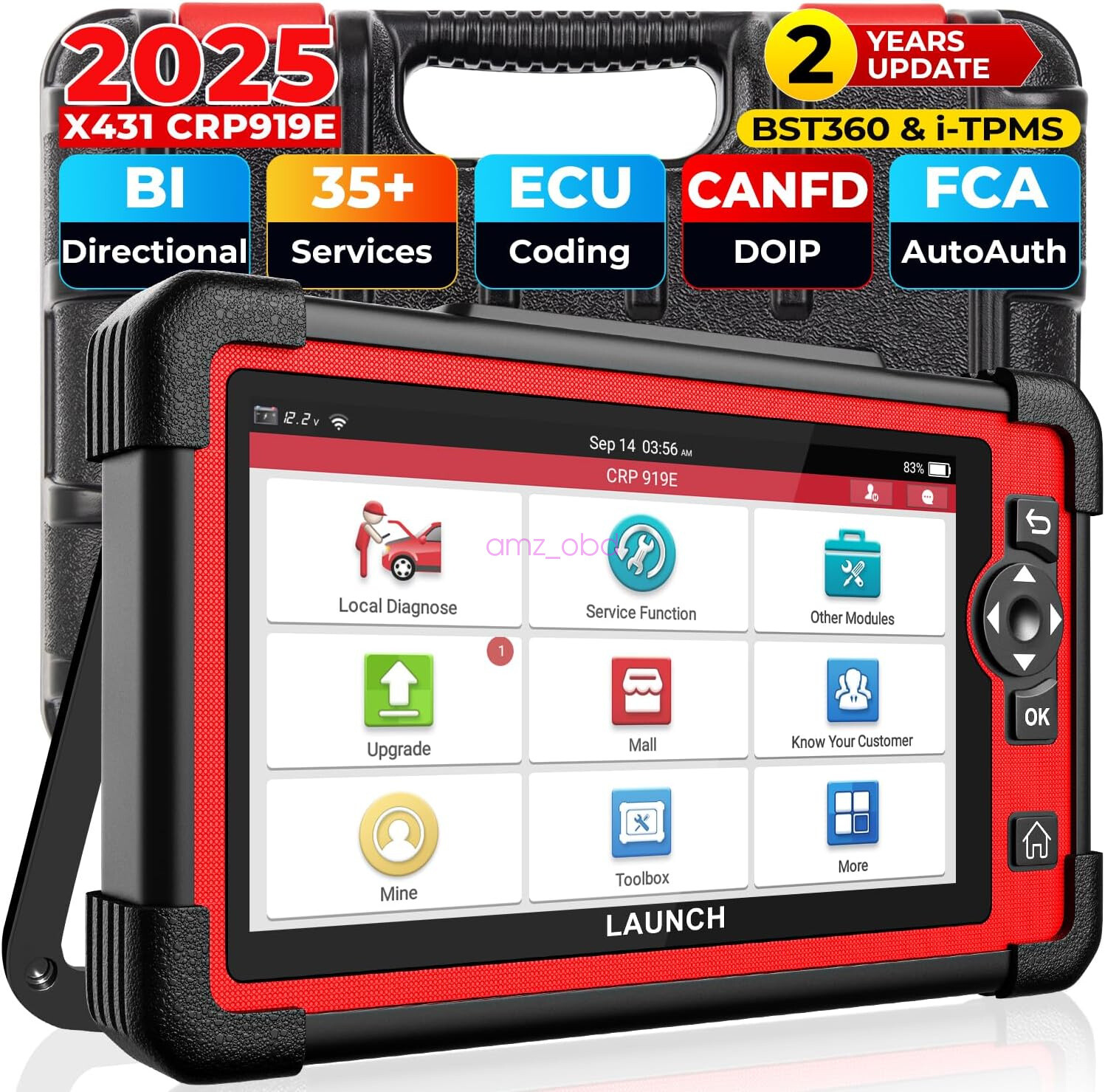 LAUNCH X431 CRP919E Pro All System OBD2 Scanner Diagnostic Tool ECU Programming*