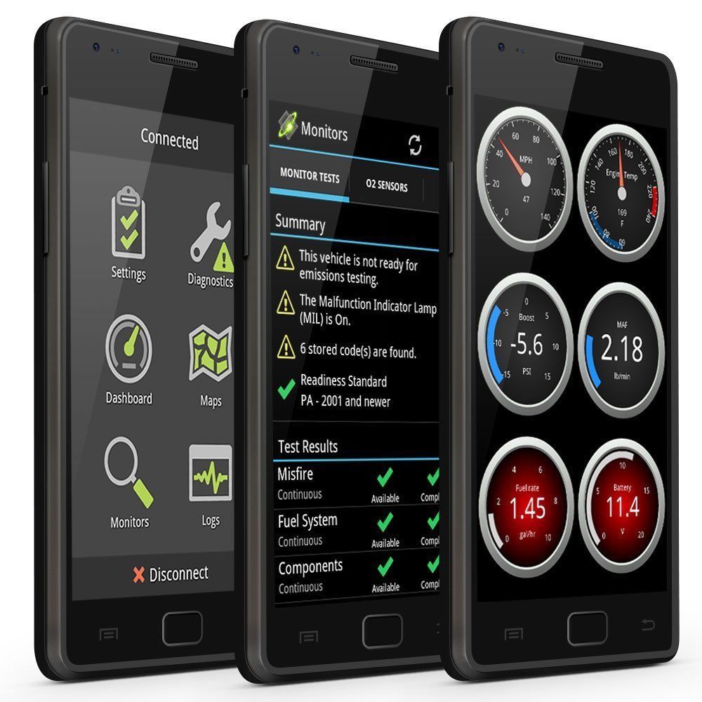 OBDLink 427201 LX Bluetooth ScanTool FOR PC ANDROID FREE SOFTWARE & OBDLINK APP