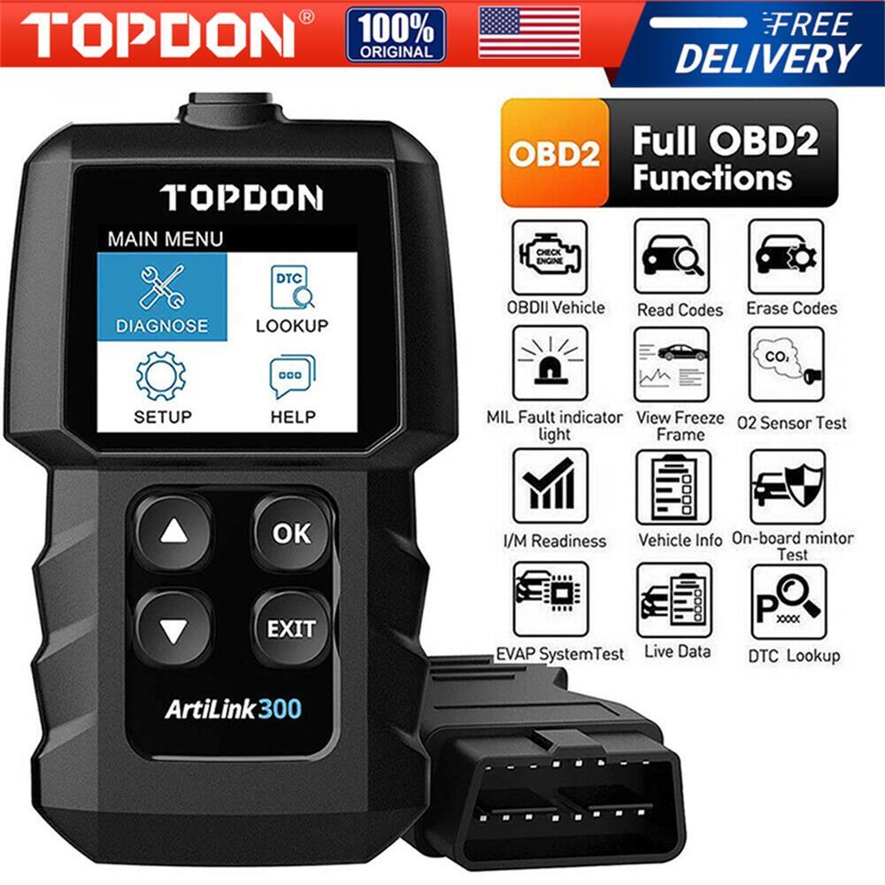 OBD2 Scanner Automotive OBD Code Reader Check Engine Fault Diagnostic Tool
