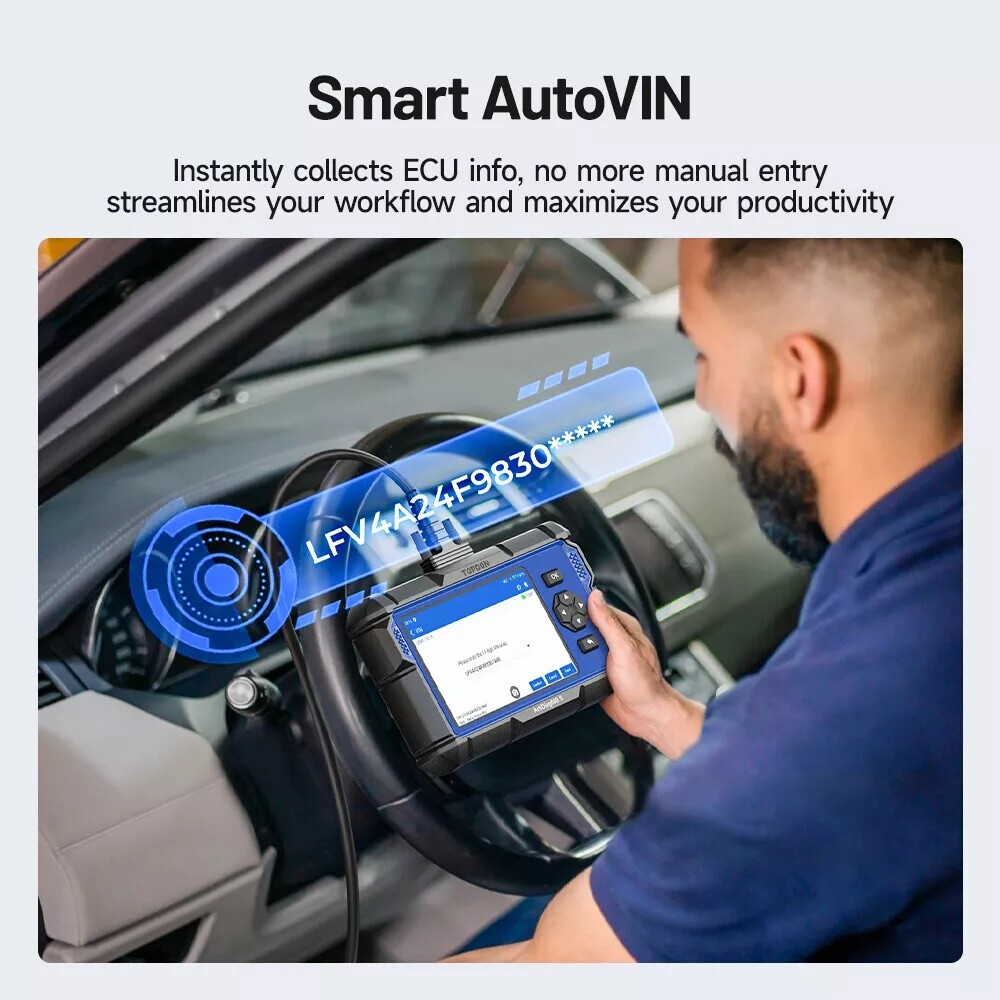 TOPDON AD600S Generate Diagnostic Reports For Vehicle Emission Inspection 2026