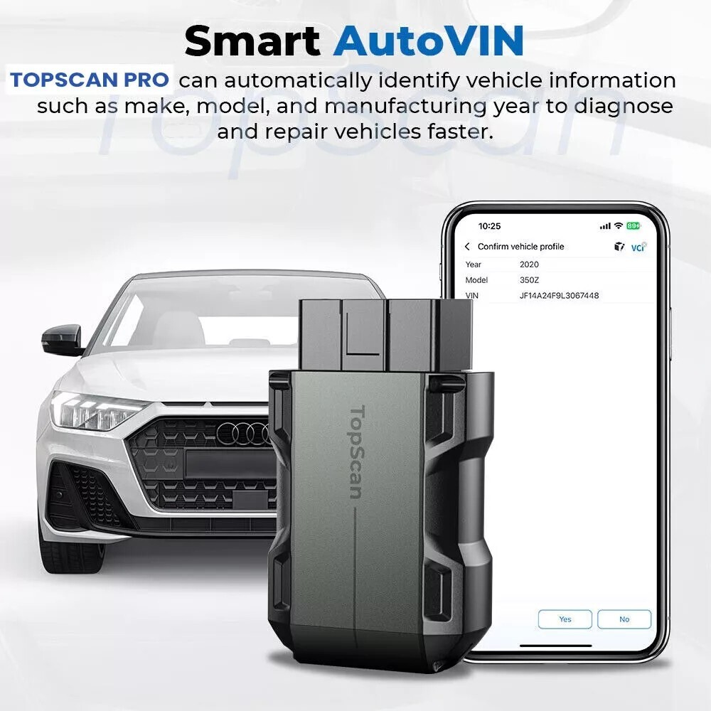 TOPDON TOPSCAN PRO Portable Auto Scan Equipment For DIY Users & Repair Shops