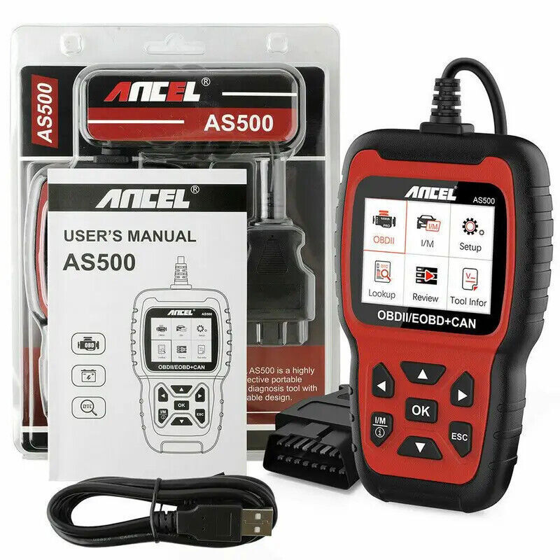 ANCEL AS500 OBD2 Scanner Car Engine Check Code Reader OBD2 Automotive Diagnostic
