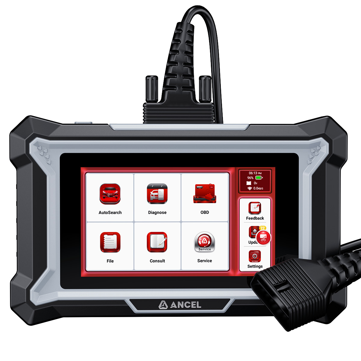 DS100 OBD2 Scanner Car Diagnostic Tool ABS SRS Engine AT Throttle Relearn OIL HD