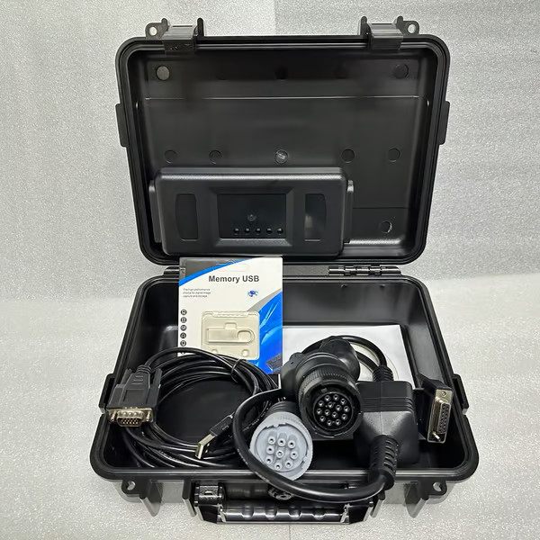 2023A Cat ET4 Adapter 478-0235 with Ethernet Cable OBD2 Truck Scanner for Caterp
