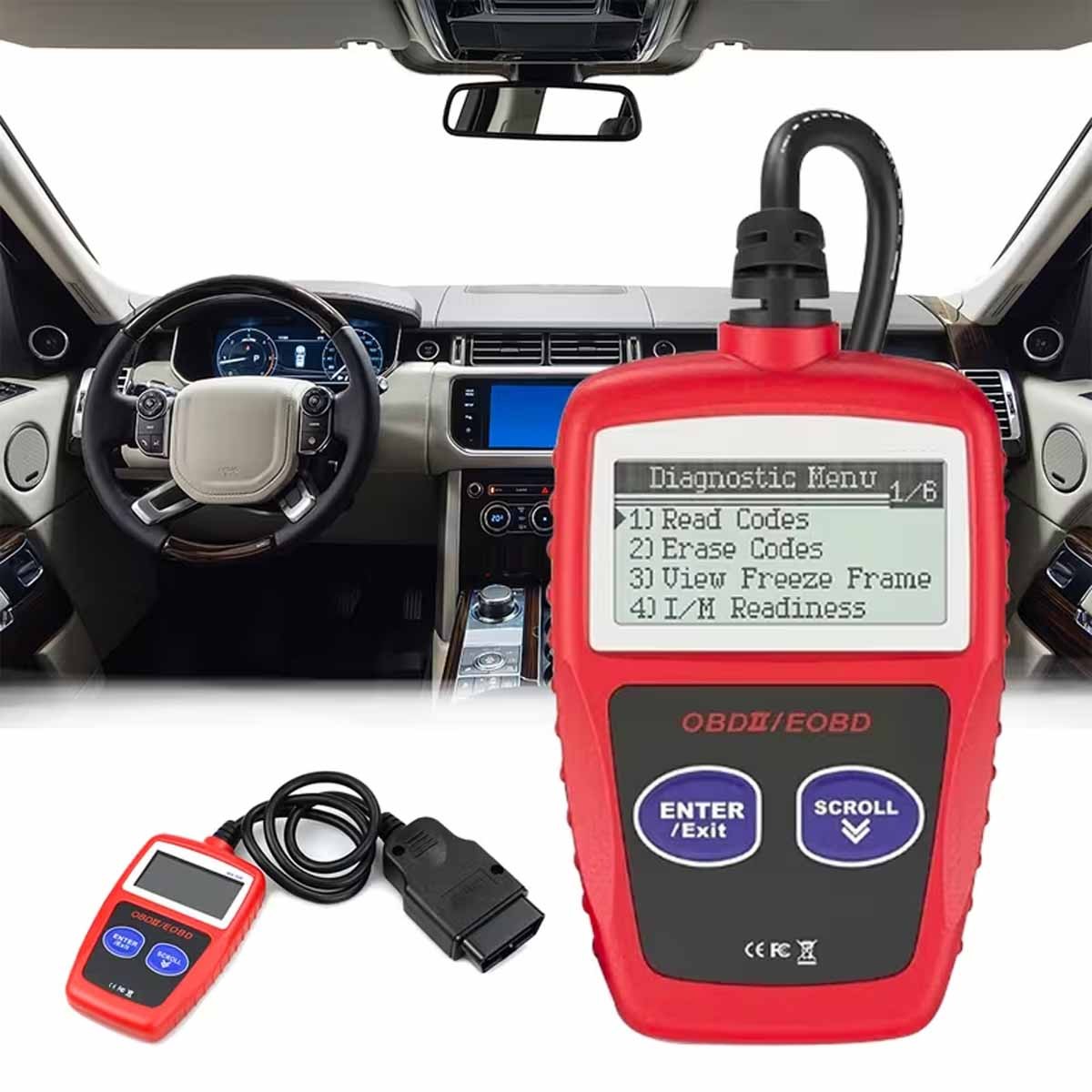 Cars Diagnostic Tool MS309 OBD2 OBDII Eobd Fault Code Reader Scanner Tool