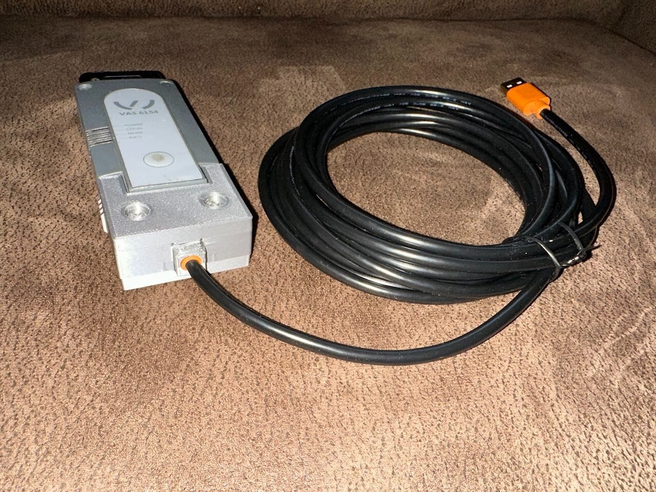 *High Quality* 12FT Cable GOLD USB*SILVER* ADAPTER for *VAS6154*VAS6154A*PIWIS*