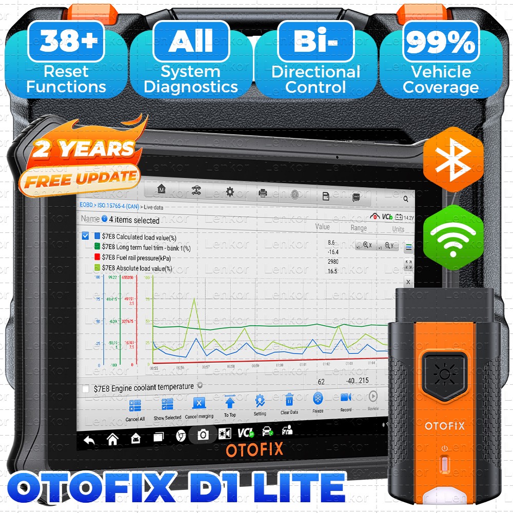 2025 OTOFIX D1 Lite Car Bidirectional Scanner Auto Full System Diagnostic Tool