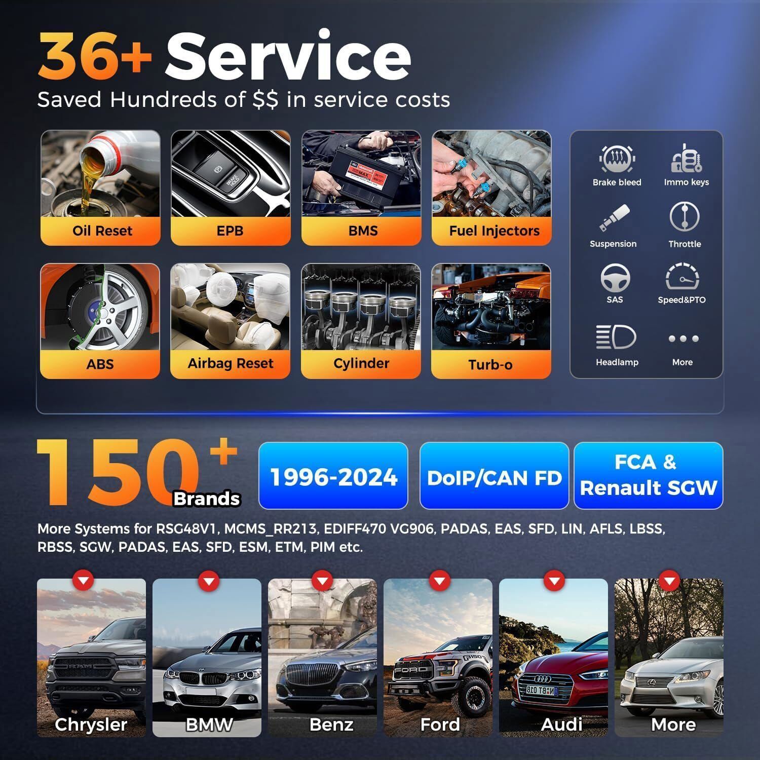 Autel MaxiSys MS906 Pro Key Coding Full System Diagnostic Scanner AutoScan 2.0
