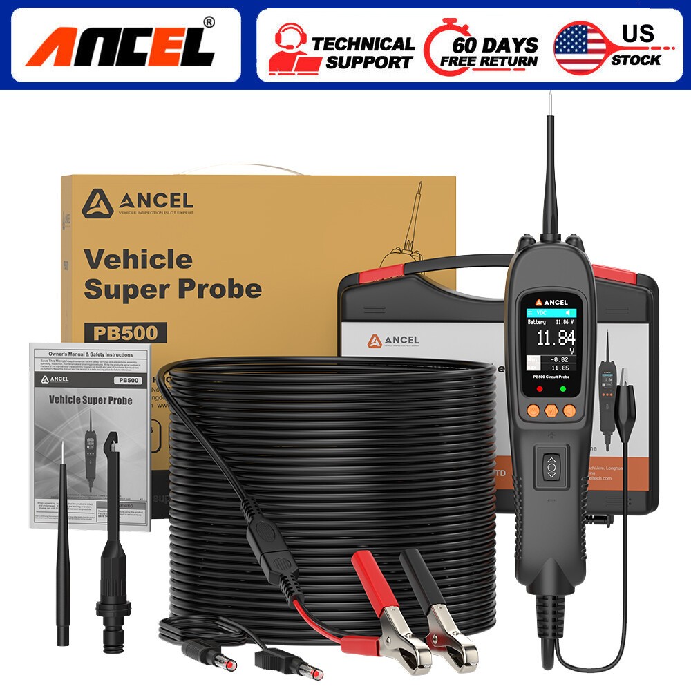 Automotive Circuit Probe Tester Kit 8-35V Car Electric Circuit Finder Tool