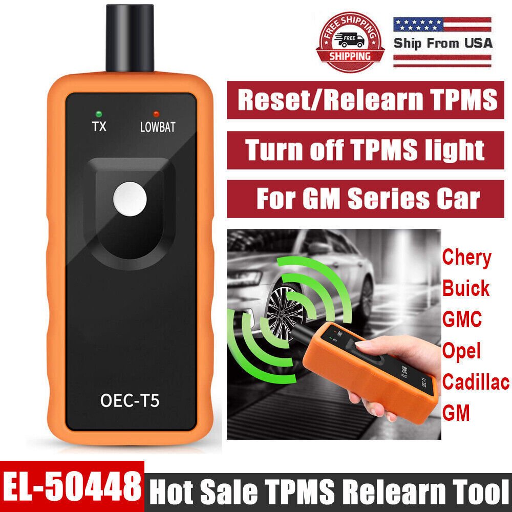 TPMS Relearn Reset Tool EL-50448 Automotive Tire Pressure Monitor Sensor For GM