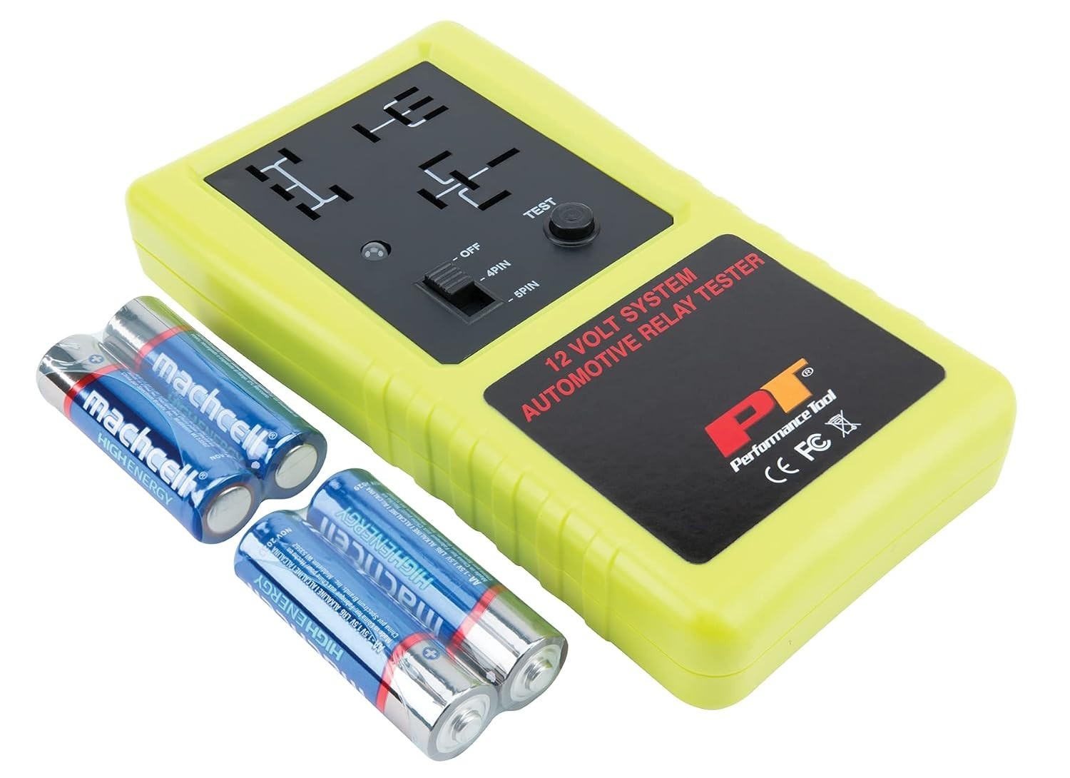Self-Contained Cordless Relay Tester for 12V Automotive Relays – Instant Results