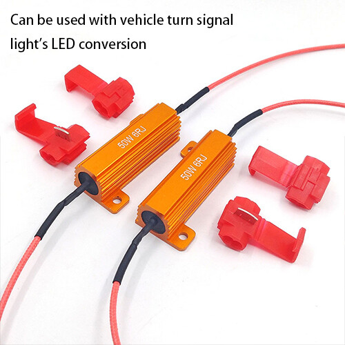 3157RESISTENCIAS LED ERROR 6OHM 50W PARPADEO INTERMITENTE para Ford Expedition