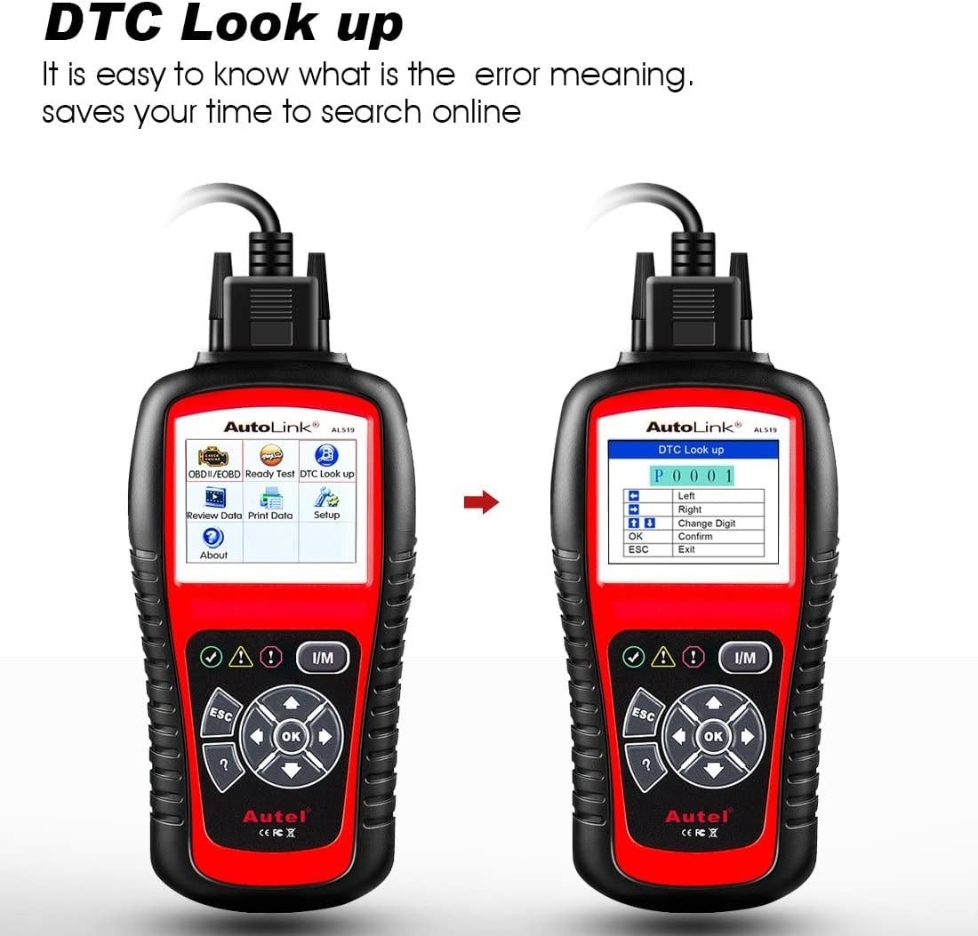 Professional AL519 Scanner for OBDII & CAN Diagnostics – Wide Vehicle Coverage