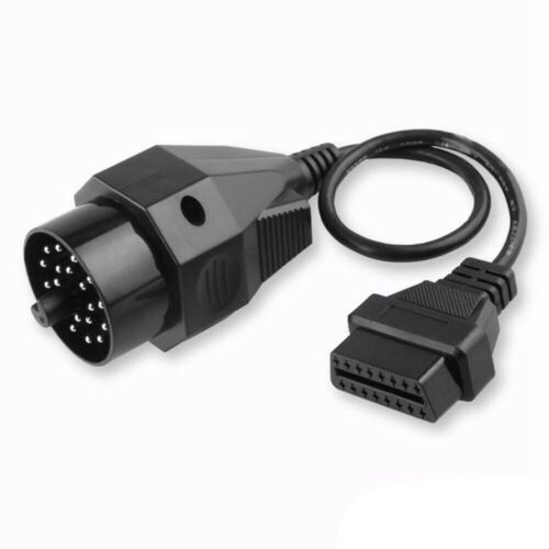 20 Pin To OBD2 Female 16Pin Auto Diagnostic Connector Tool Adapter Cable For BMW