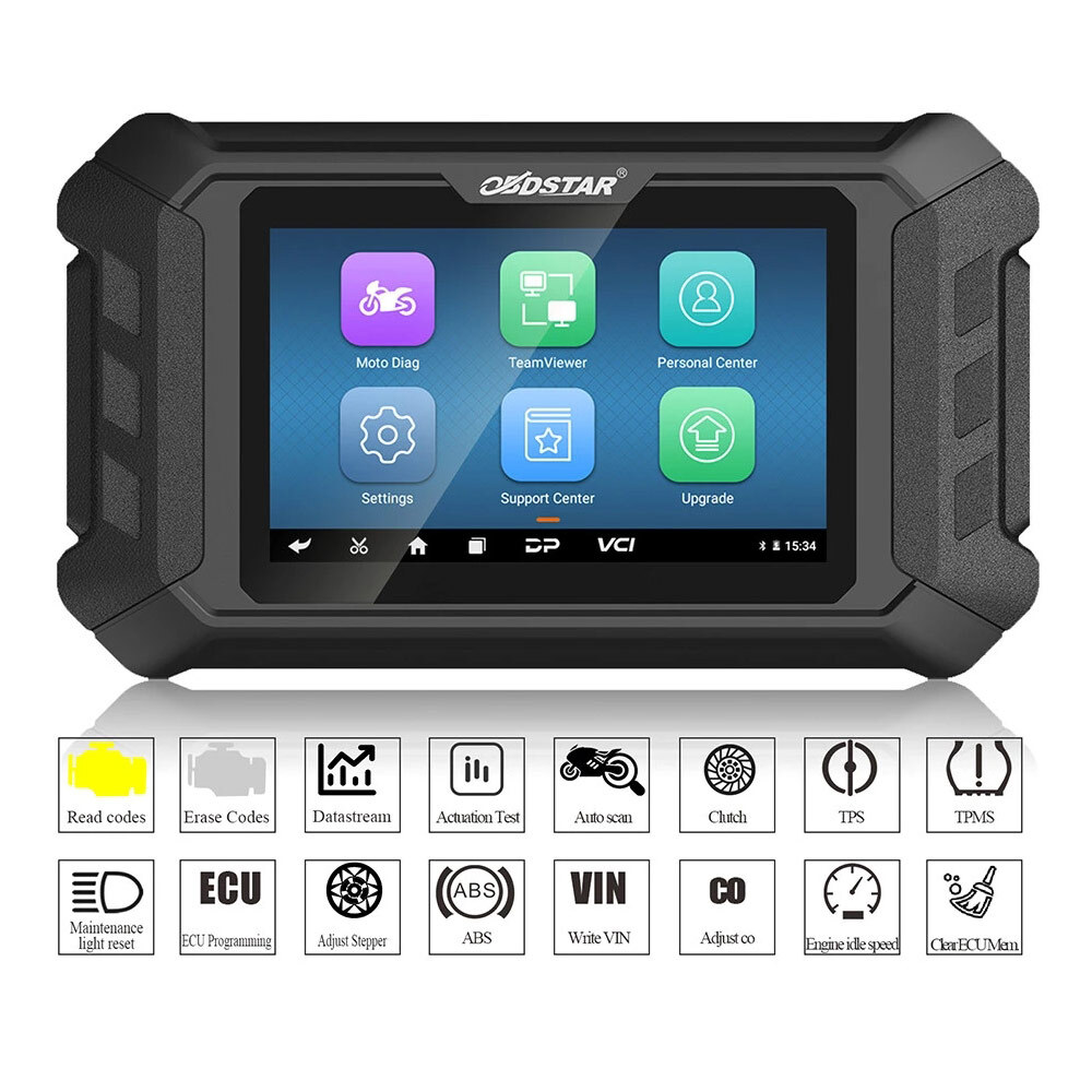 New 2022 OBDSTAR MS50 5 Inch STANDARD Intelligent Motorcycle Diagnostic Tool