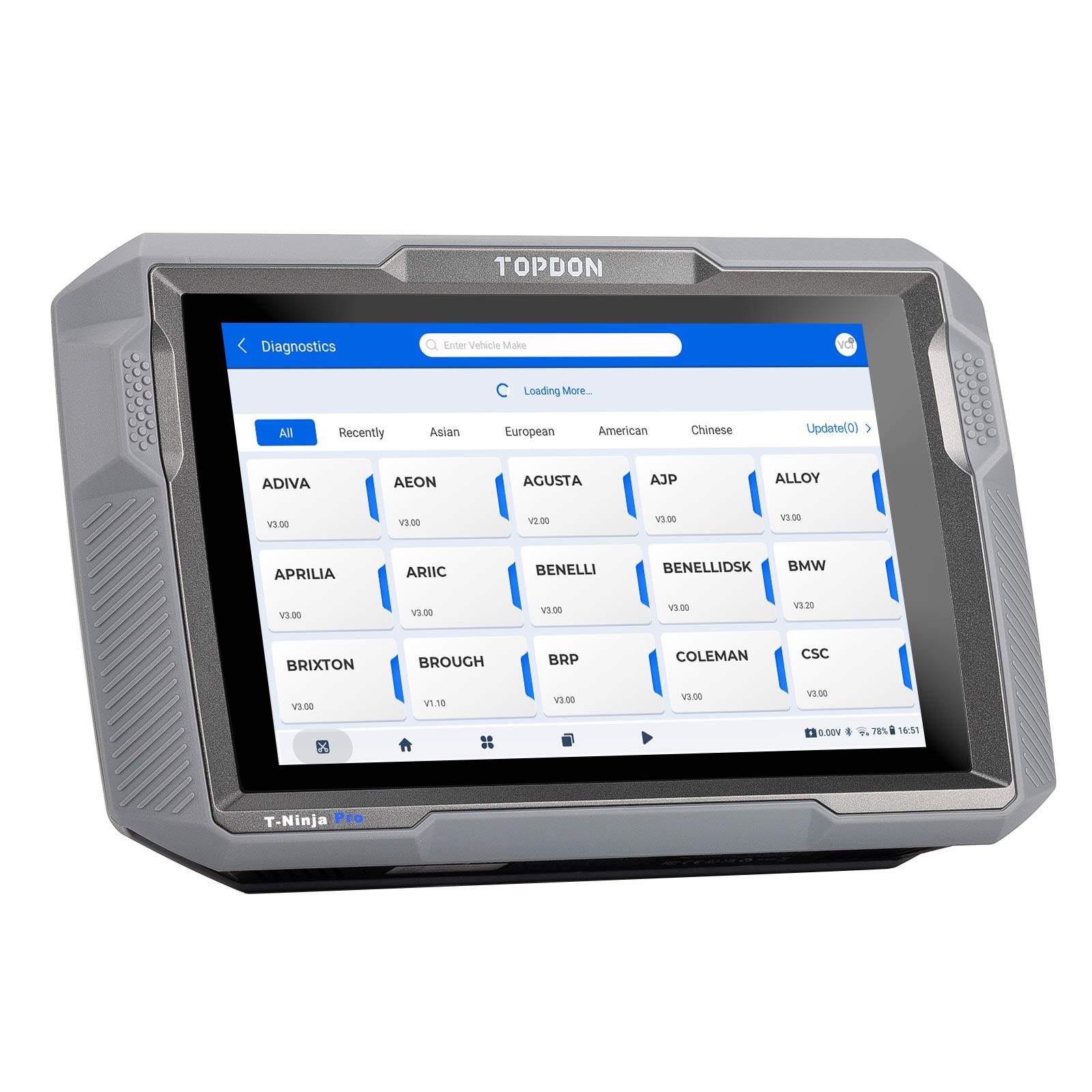 TOPDON T-NINJA PRO Key Progarmming Tool Read Pins Add & Erase Keys OBD2 Scanner