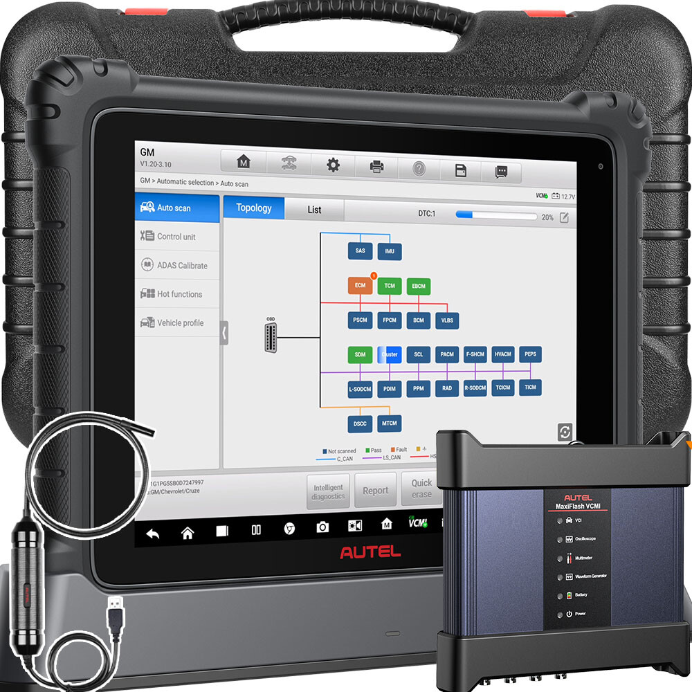 2026 Autel MaxiSYS Ultra Scanner Top Auto Scanner Tool W/40+ Service 5-in-1 VCMI