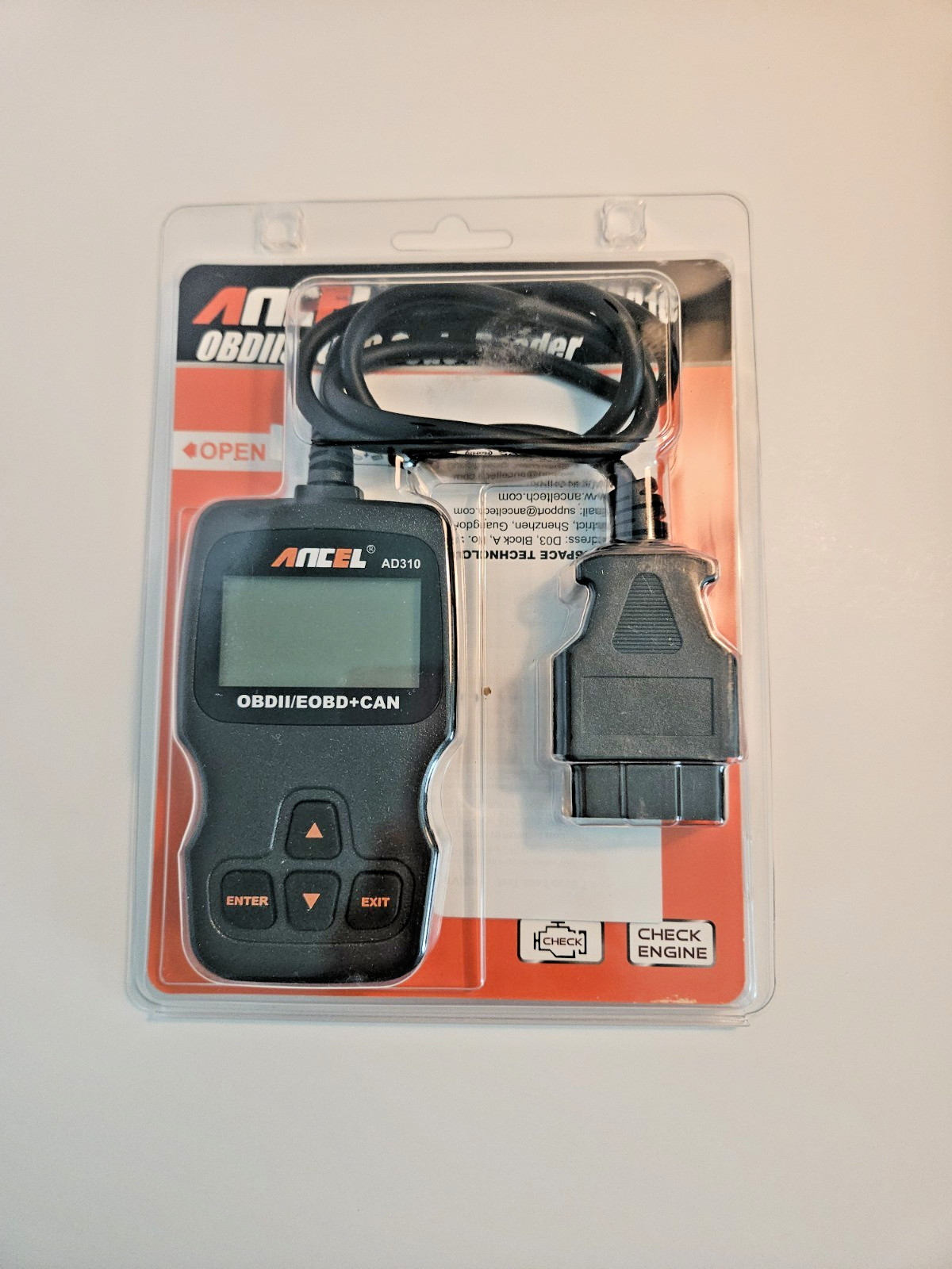 Ancel AD310 Car OBD2 Scanner Code Reader Auto Diagnostic Scan Tool Check Engine