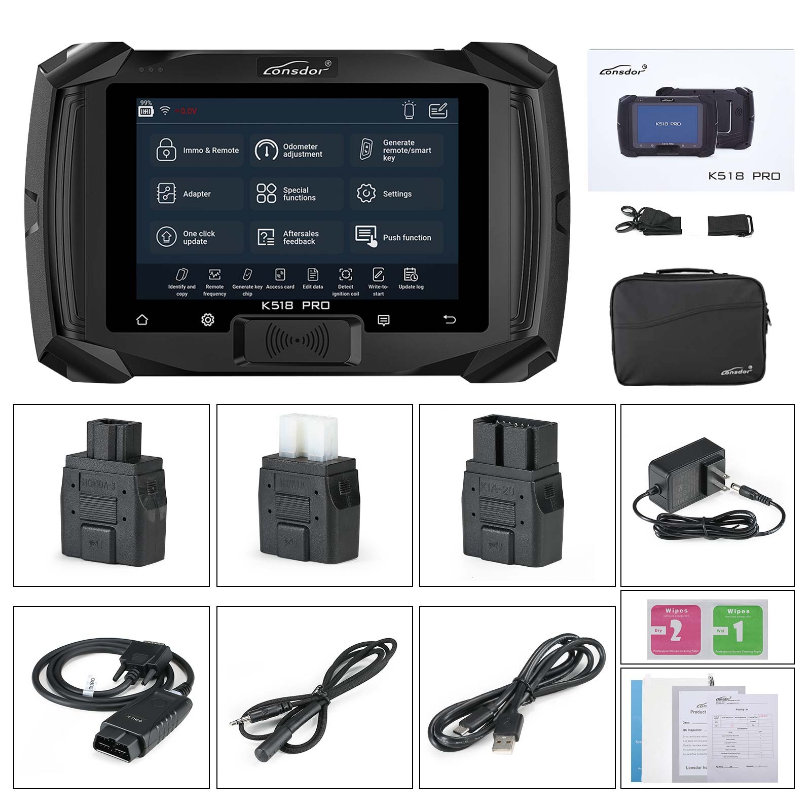 Lonsdor K518 PRO FCV Version Immobilizer All-in-One Prog.rammer 5+5 Car Serie