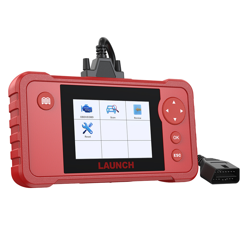 Genuine LAUNCH X431 Creader VII+ 7 Plus Code Reader OBDII Scanner ABS SRS Engine