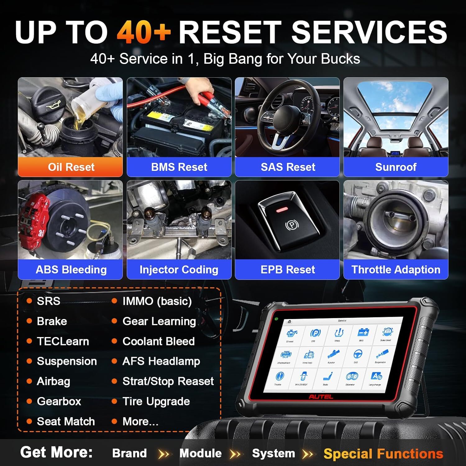 2026 Autel MaxiCOM MK900 MK900BT MX900 Auto All System Diagnostic Scanner Tool