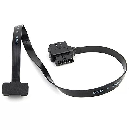 30cm/12 Inch OBD2 16 Pin Male Connector to Open Plug Wire Diagnostic Pigtail