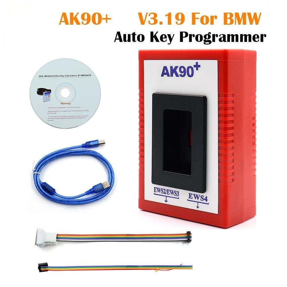For BMW AK90+ Auto Key Programmer EWS2/3/4 Auto Key Code Reader Key Maker