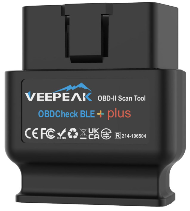 Veepeak OBDCheck BLE Plus Bluetooth OBD2 Scanner iOS Android