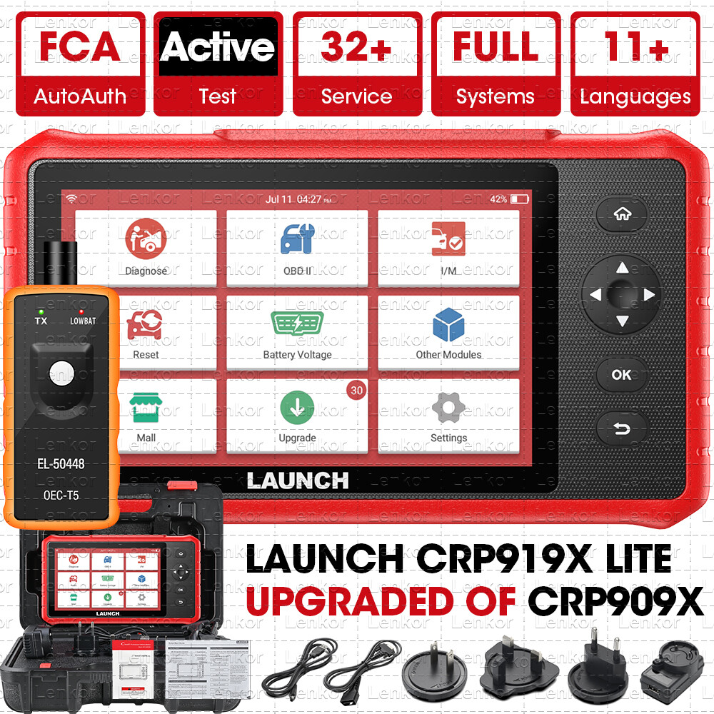 LAUNCH X431 CRP919X Lite Bi-directional All System OBD2 Scanner Diagnostic Tool