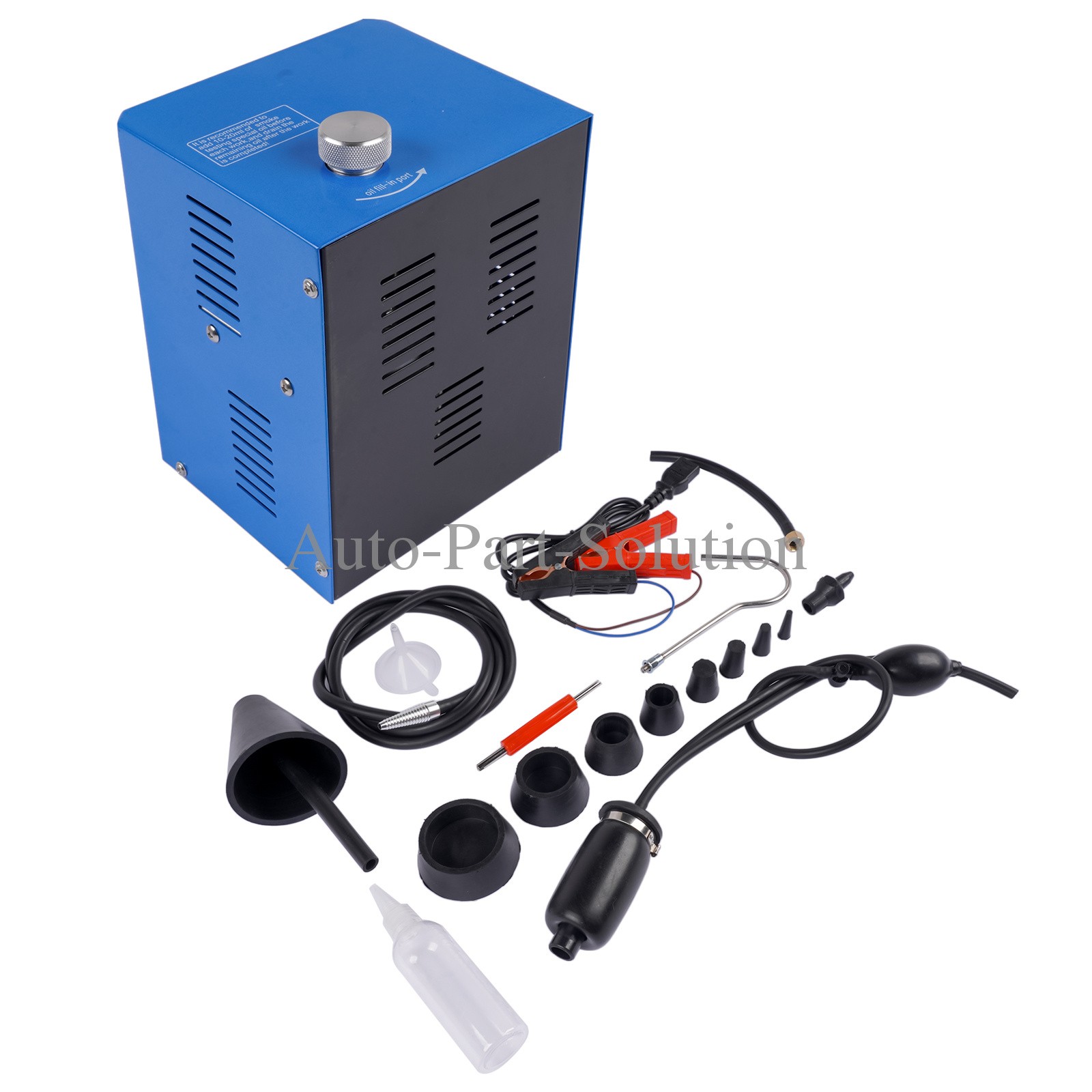 Automotive EVAP Smoke Leakage Tester 12V Built-in Air Pump 19PSI for Motorcycle