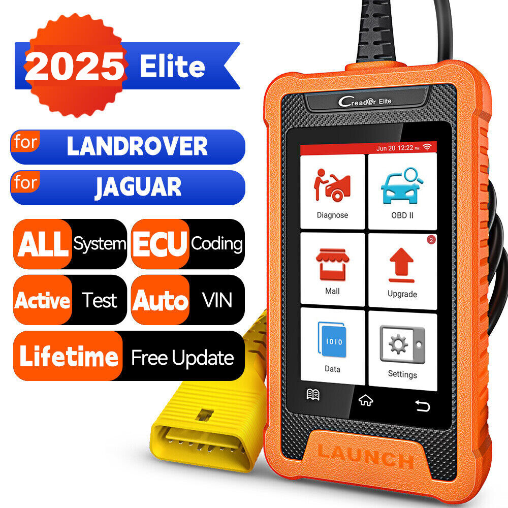 LAUNCH Elite Bidirectional OBD2 Scanner fit for LANDROVER Car Diagnostic Tool