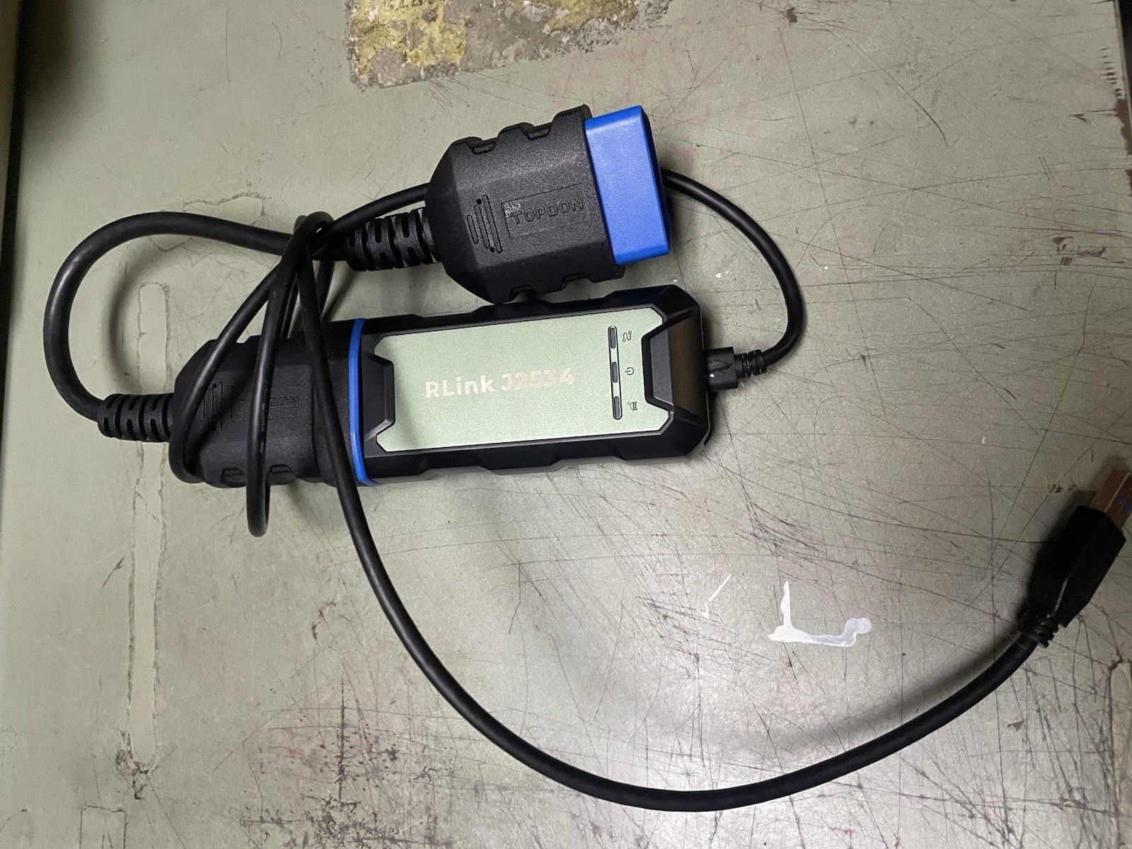 Topdon RLink J2534 Pass-Thru Programmer Used