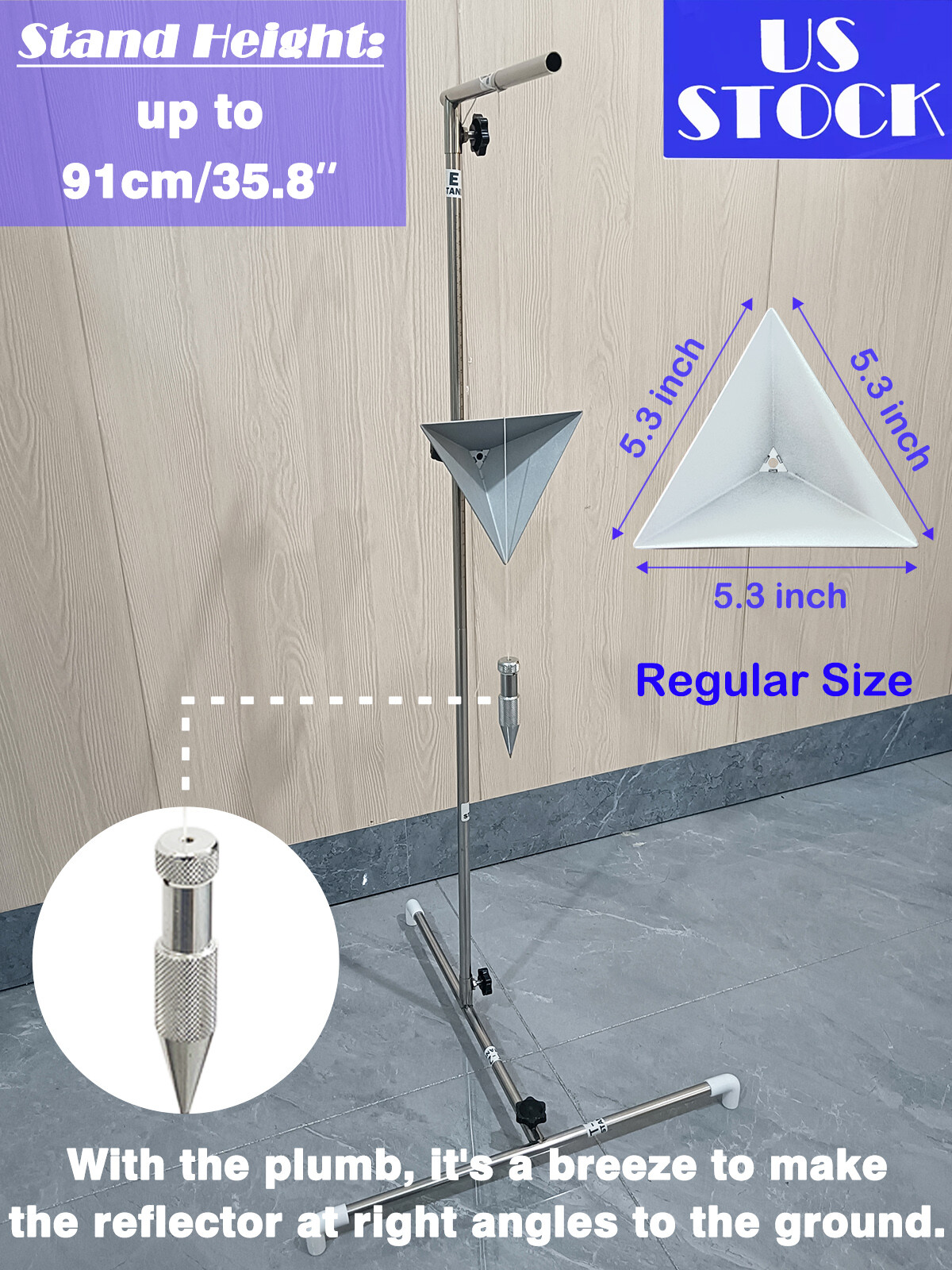 Radar Aiming Reflector Target ADAS Calibration Tool For Honda Toyota Kia Ford