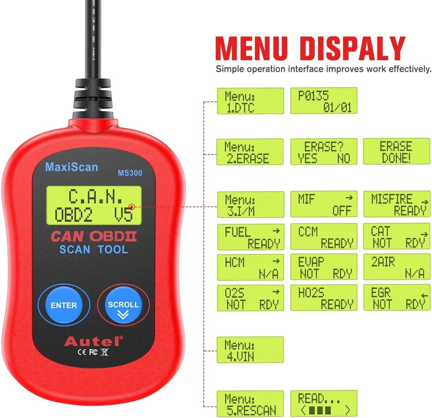 Turn Off Check Engine Light with MS300: Essential Automotive Diagnostic Tool