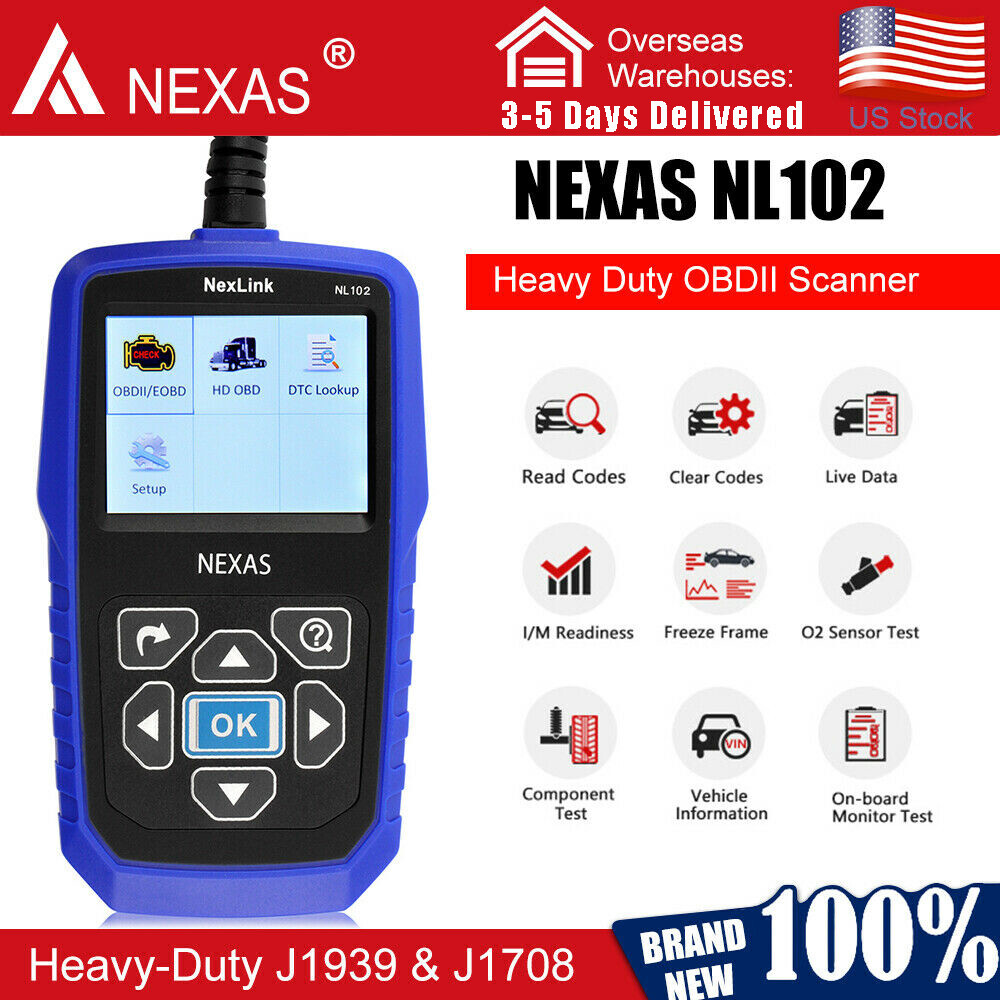 HEAVY DUTY DIESEL TRUCK DIAGNOSTIC SCANNER FIT FOR FREIGHTLINER CODE READER