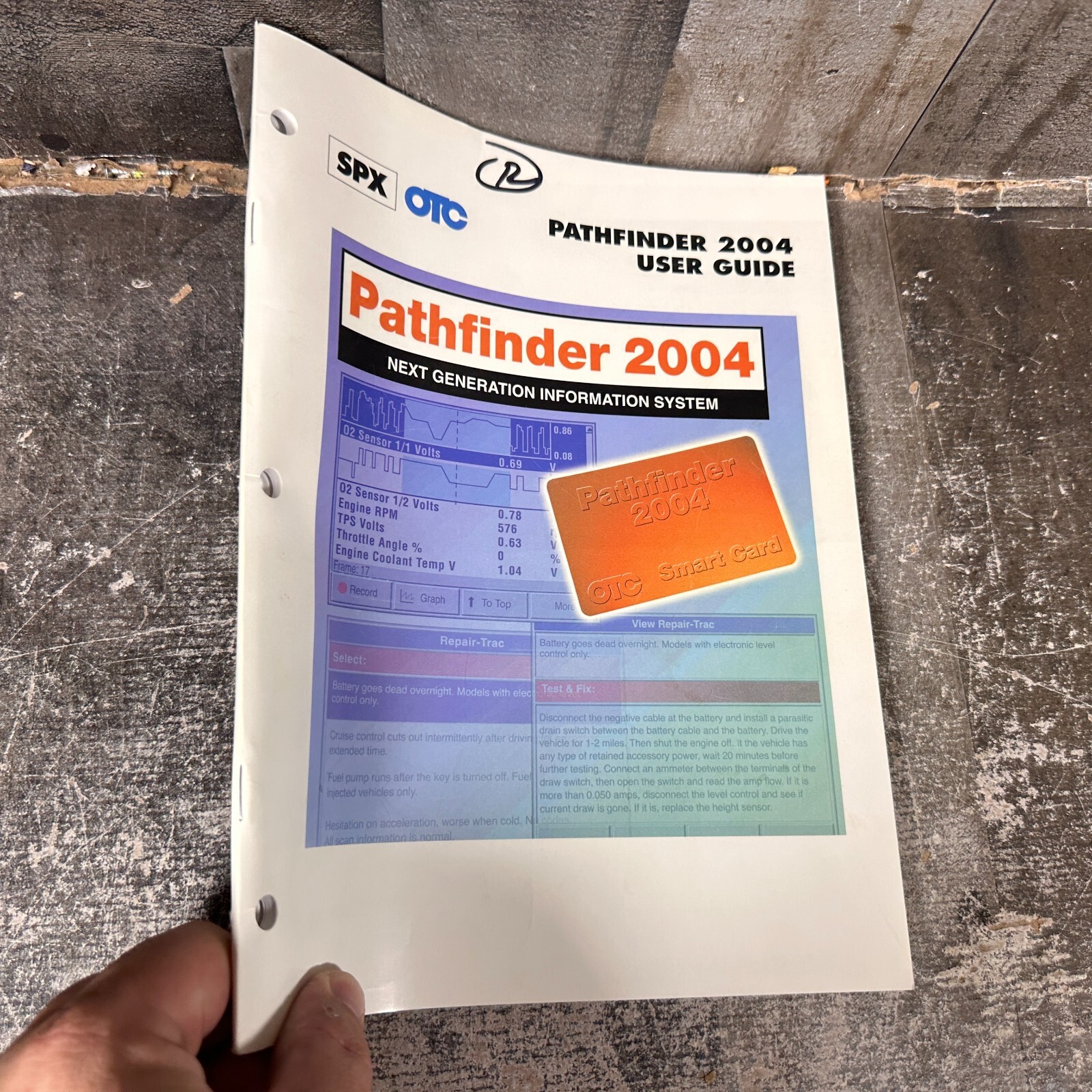 SPX OTC GENISYS NGIS Pathfinder 2004 User Guide 529311 Diagnostic Tool Manual