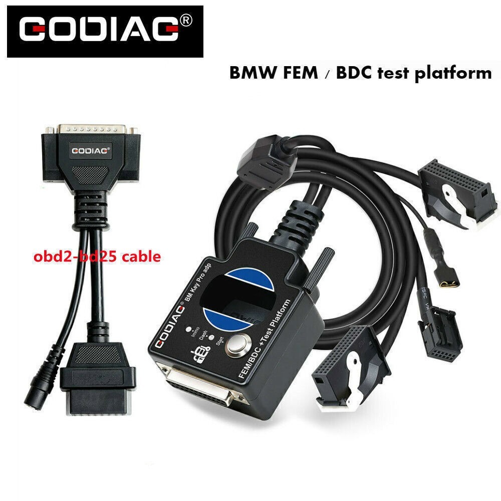 GODIAG GT100+ OBD2 Breakout Box E-C-U Connect FEM/BDC CAS4/CAS4+ Test Platform
